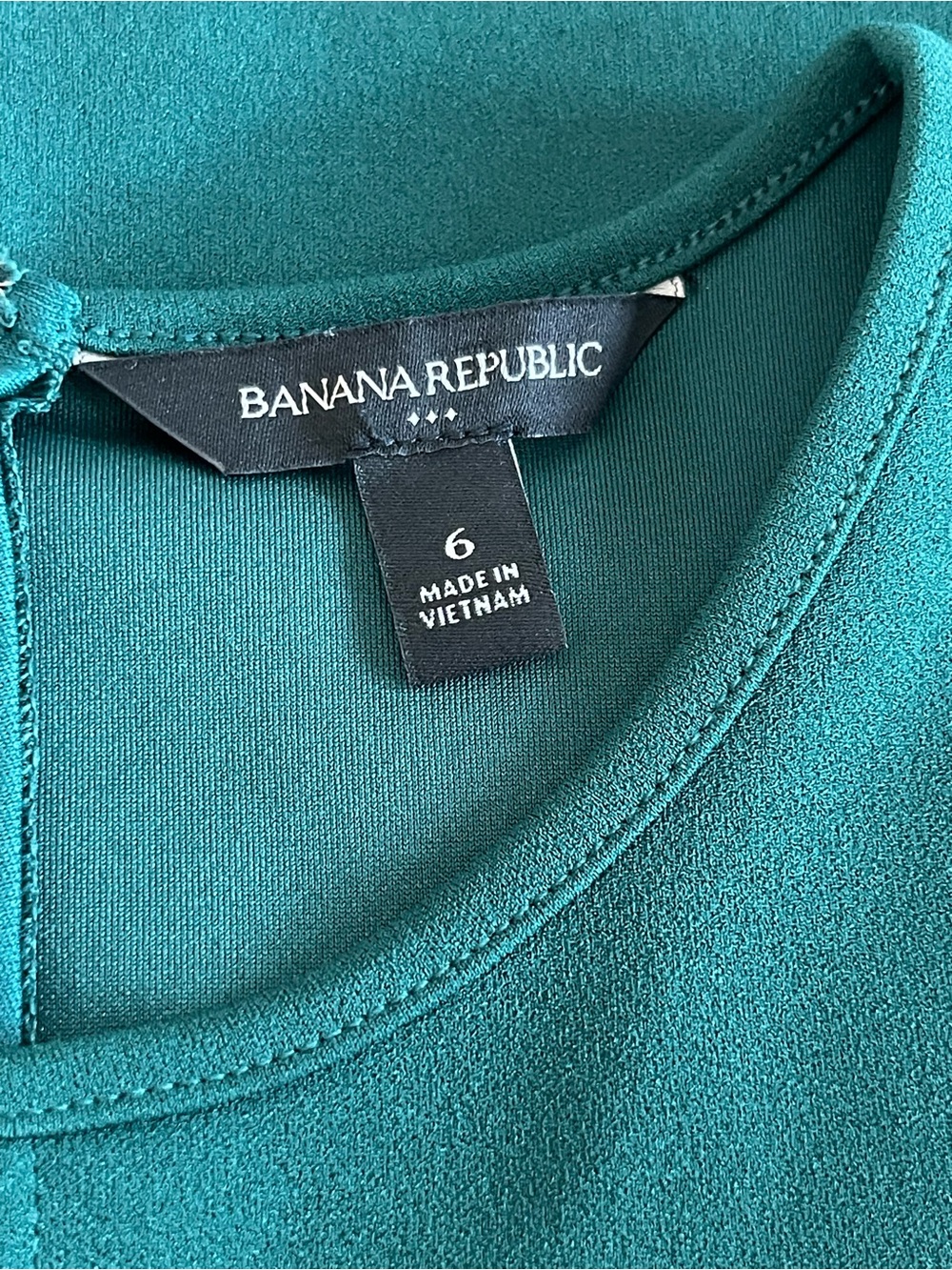 Banana Republic Teal Keyhole Sheath Midi Dress - Picture 3 of 7